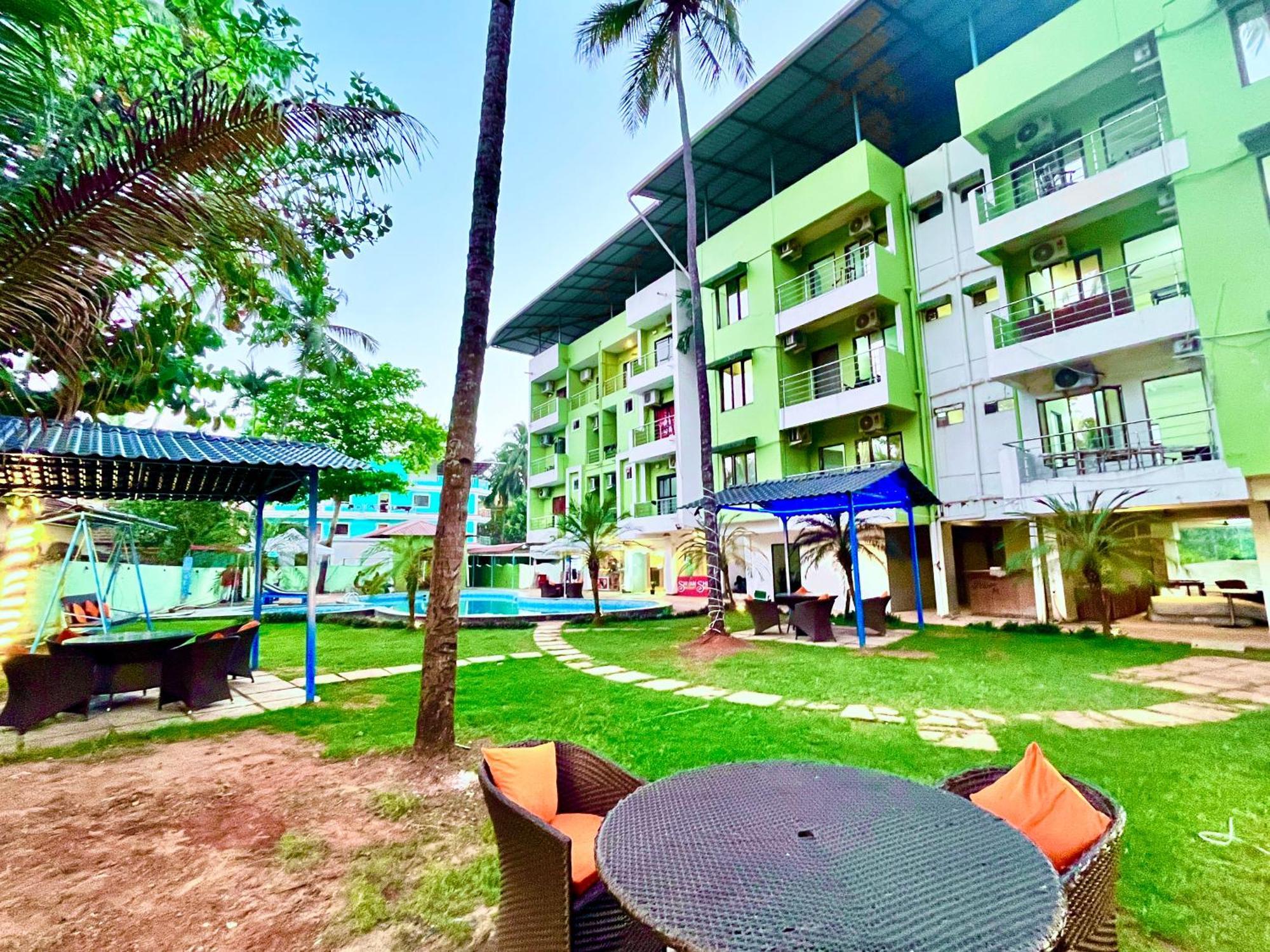 The Calagute Beach Resort By Shivam Resort 1 Km From Beach Candolim Exteriör bild