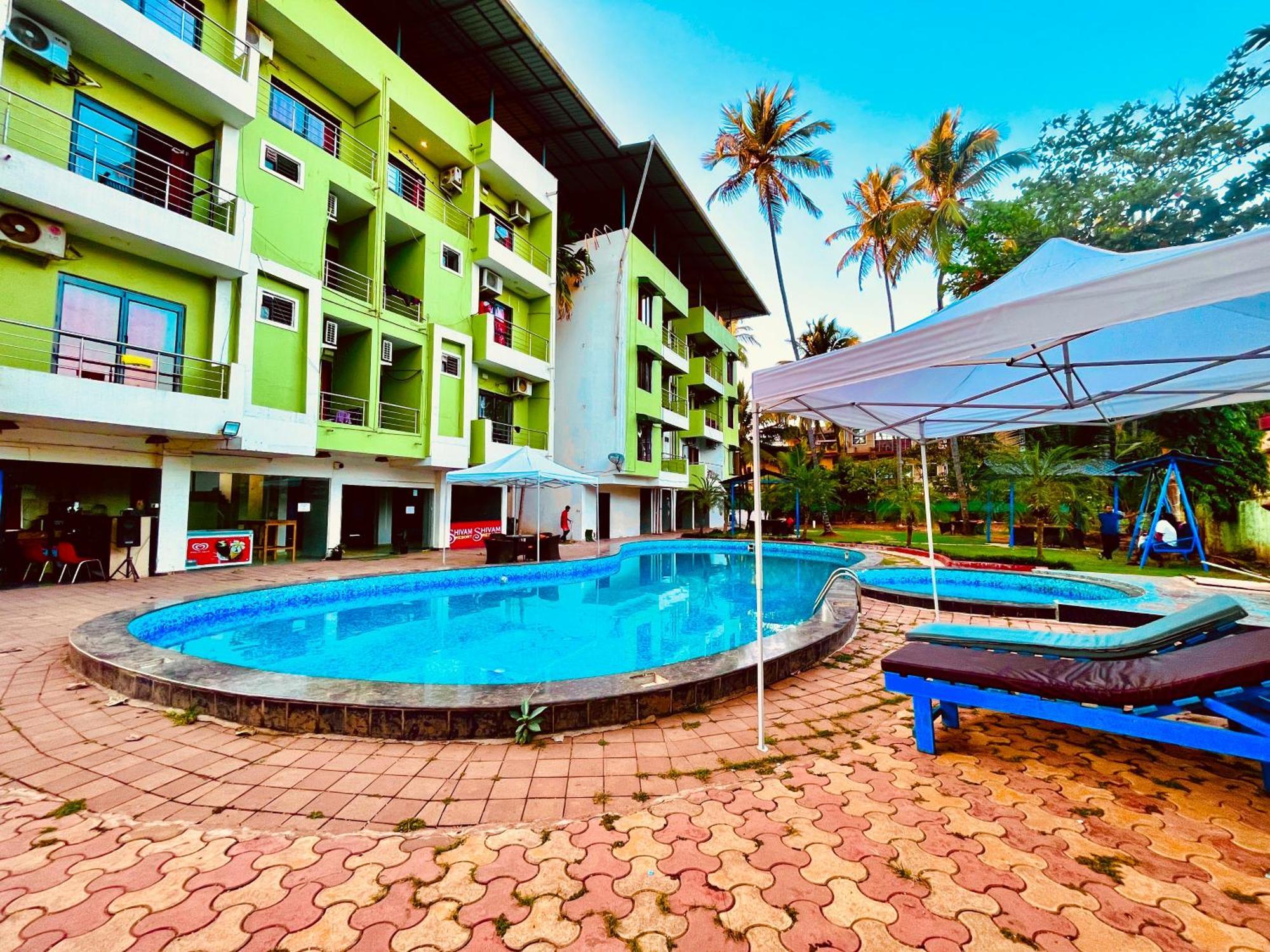 The Calagute Beach Resort By Shivam Resort 1 Km From Beach Candolim Exteriör bild